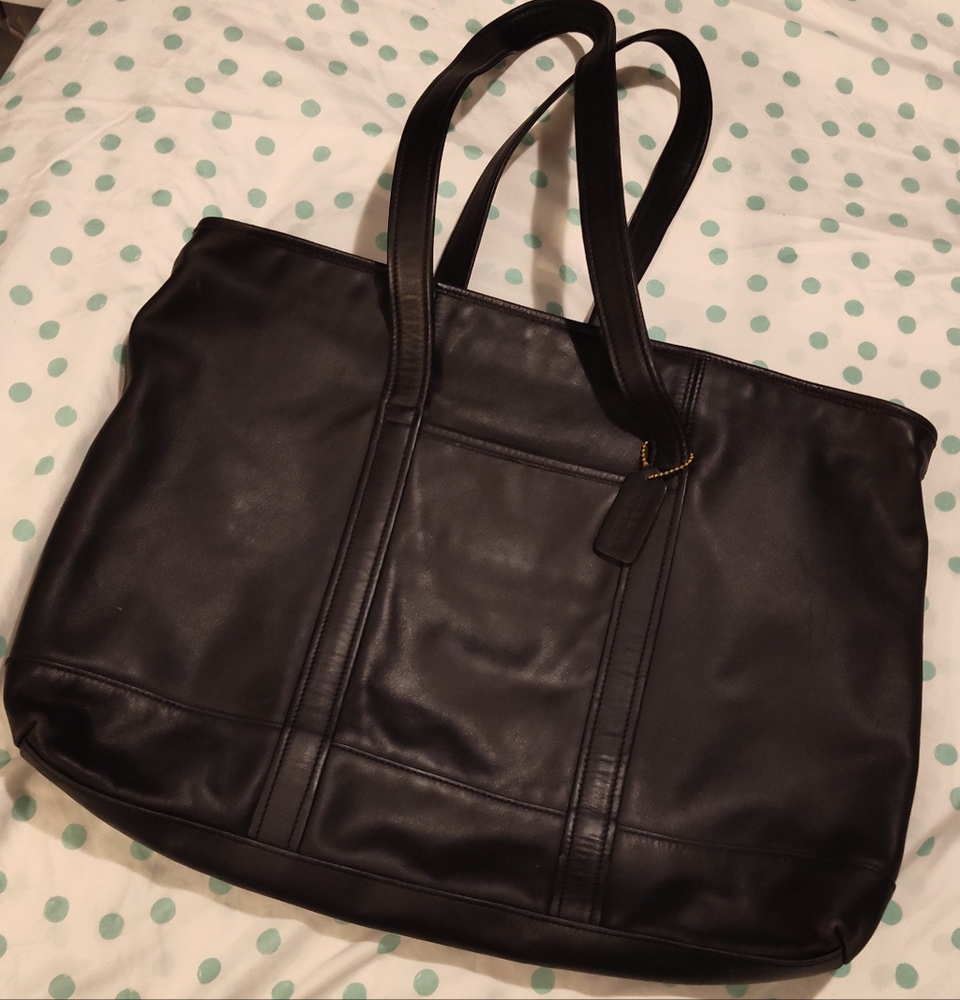 Beautiful Vintage COACH Oversized Briefcase Bag
